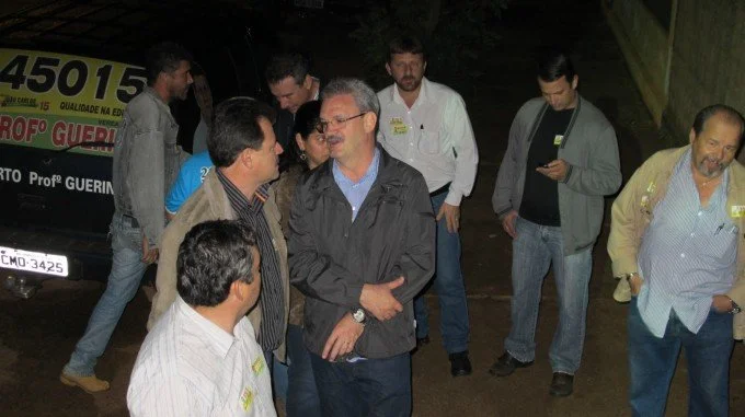 Geraldo participa de comício em Chapadão do Sul