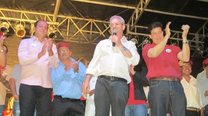 Geraldo participa de comício em Nova Alvorada do Sul