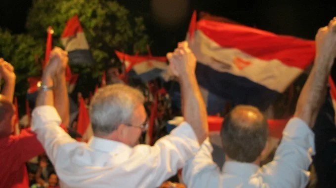 Geraldo participa do comício do candidato Foroni em Rio Brilhante