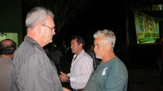 Geraldo participa de comício em Chapadão do Sul