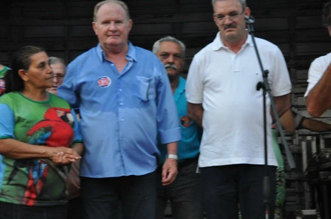 Geraldo participa de caminhada e comício em Douradina