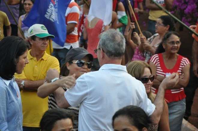 Geraldo participa de caminhada e comício em Douradina
