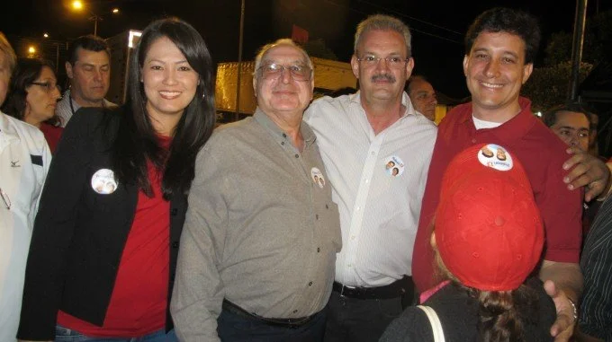 Geraldo participa de comício em Nova Alvorada do Sul