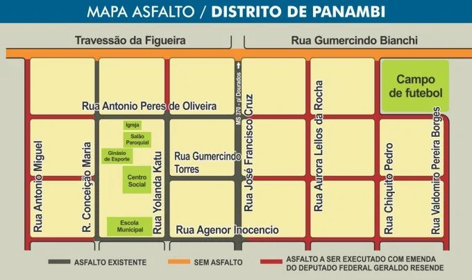 Dourados terá 21 novos bairros asfaltados em 2013