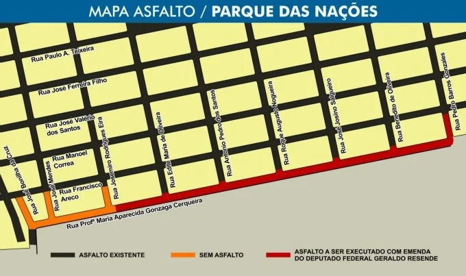Dourados terá 21 novos bairros asfaltados em 2013