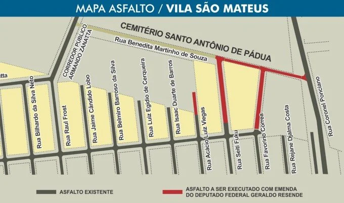 Dourados terá 21 novos bairros asfaltados em 2013