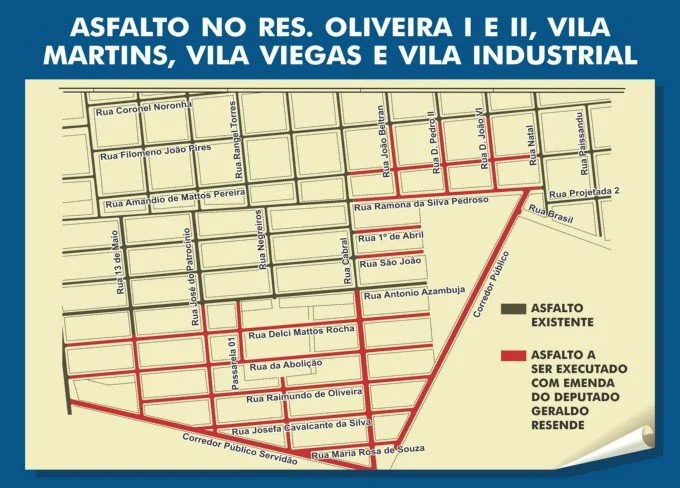 Dourados terá 21 novos bairros asfaltados em 2013
