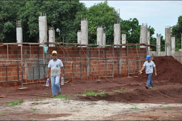 Obras seguem em ritmo acelerado. Foto: Div