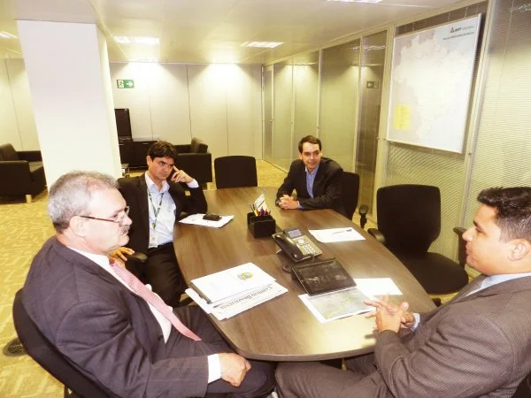 Deputado Geraldo Resende, em audiência na Agência Nacional de Transportes Terrestes