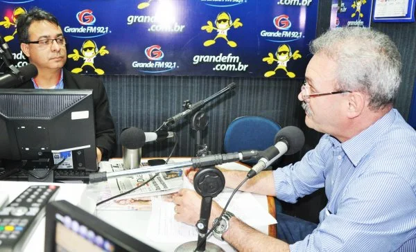 Deputado Geraldo Resende, em entrevista ao radialista Amarildo Ricci