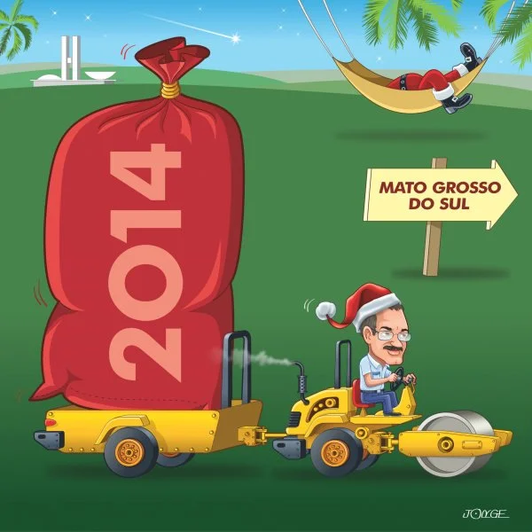 Aqui está o nosso presente!