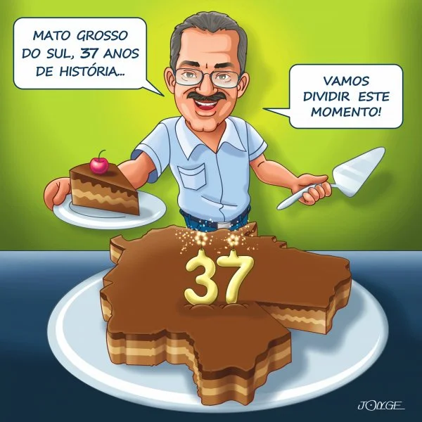 Parabéns meu Mato Grosso do Sul!