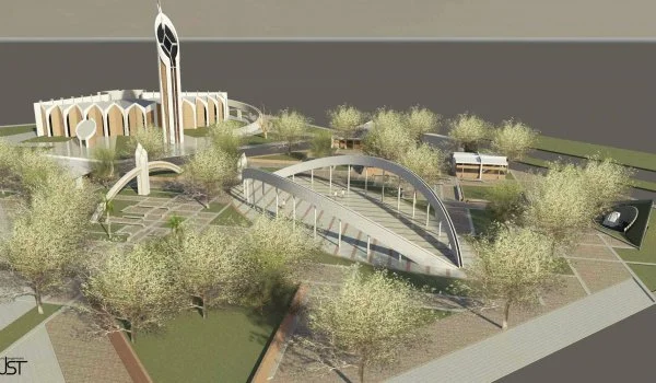 Maquete da Praça Brasil de Nova Andradina, que será um dos mais belos cartões postais de Mato Grosso do Sul
