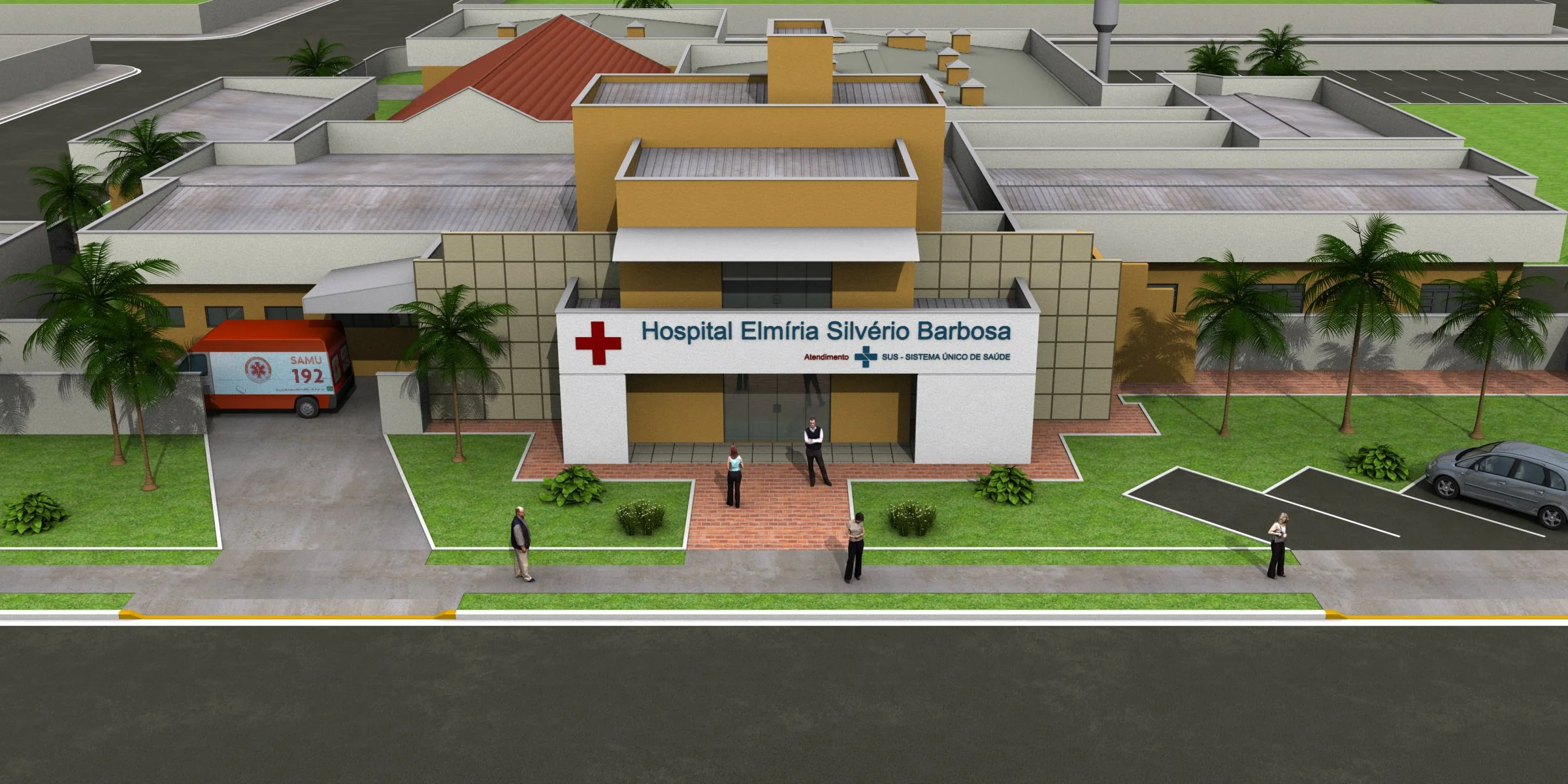 Obra no Hospital Dona Elmiria Silvério Barbosa iniciará em fevereiro de 2016