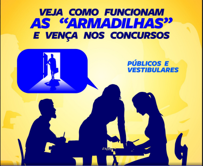 E-book: Veja como se livrar das armadilhas e vença nos concursos
