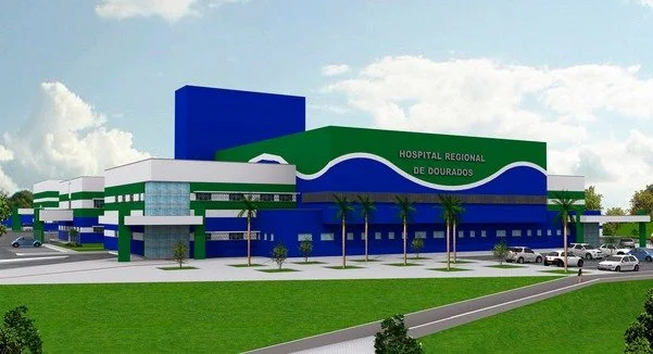 Maquete do futuro Hospital Regional de Dourados