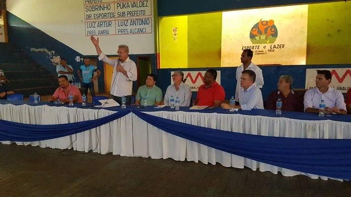 Deputado Geraldo durante audiência pública nesse sábado.