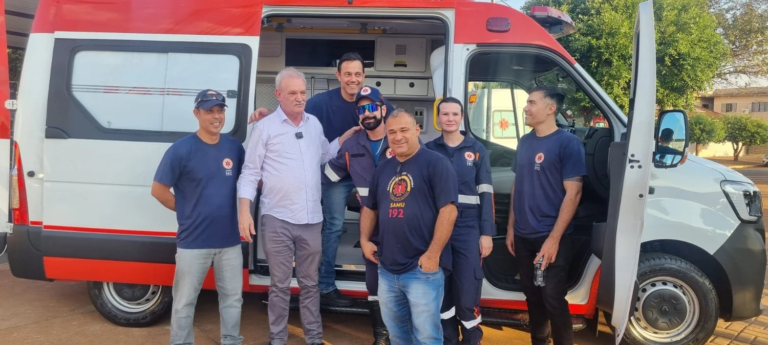 Geraldo Resende anuncia novas ambulânciasdo SAMU para onze municípios do Estado