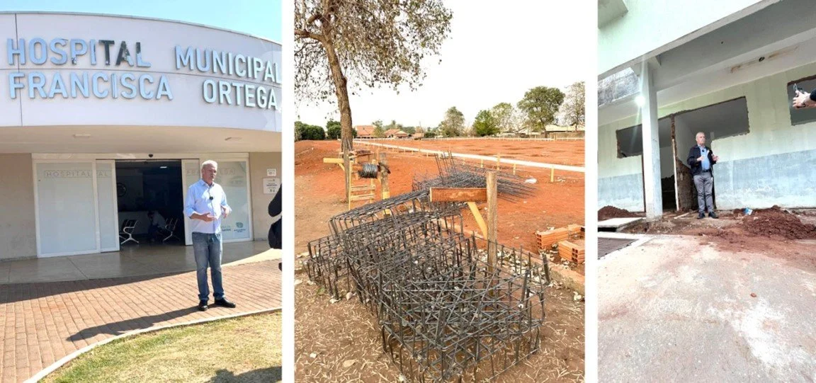 Deputado Geraldo Resende percorre municípios, vistoria obras e reforça apoio aos candidatos