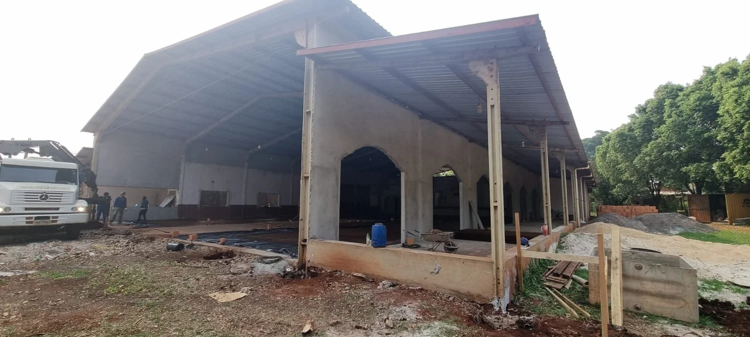 Avançam obras da “Nova” Casa Paraguaia de Dourados
