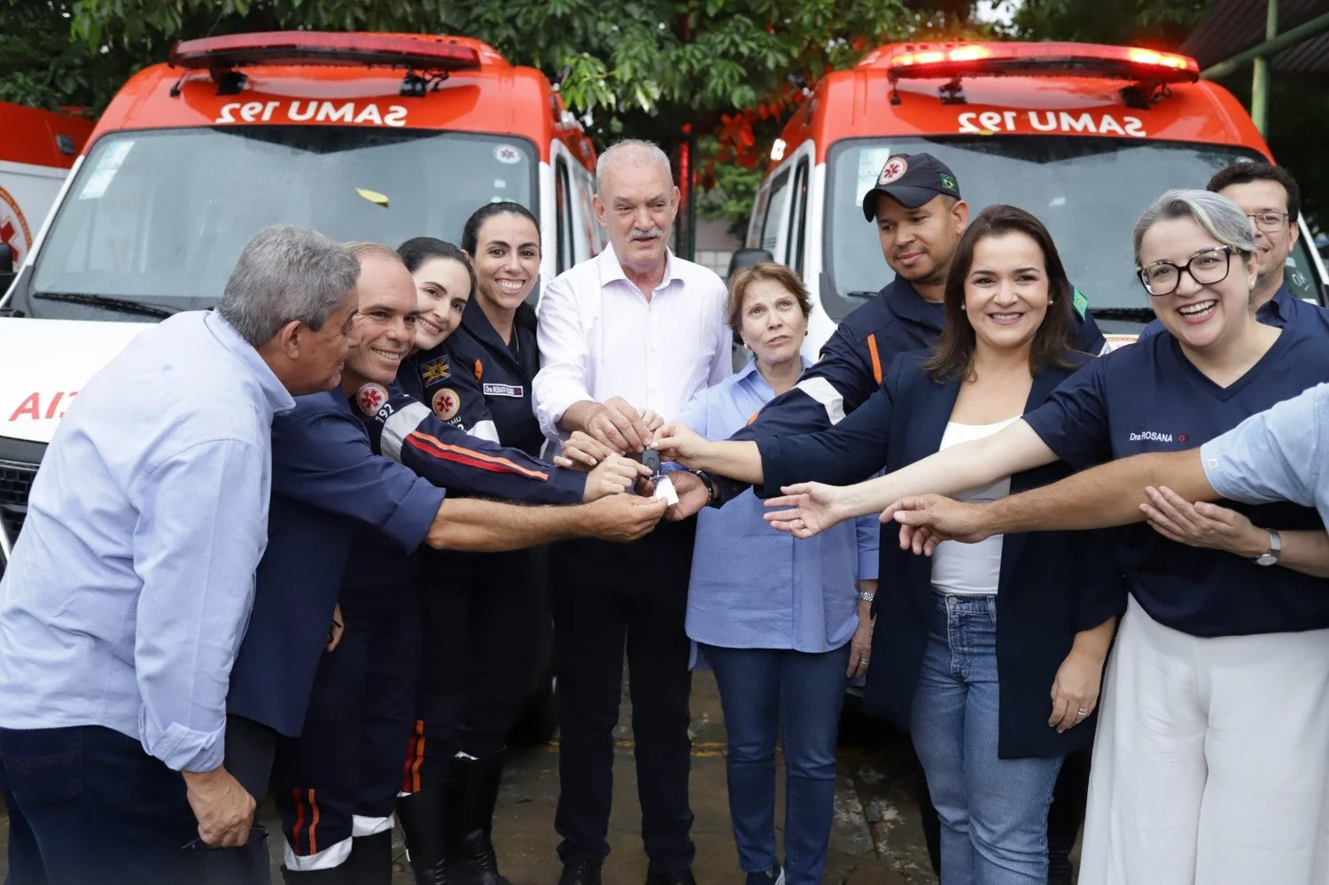 Geraldo Resende viabiliza seis ambulâncias do SAMU para Campo Grande. Recurso da sétima está na conta da prefeitura