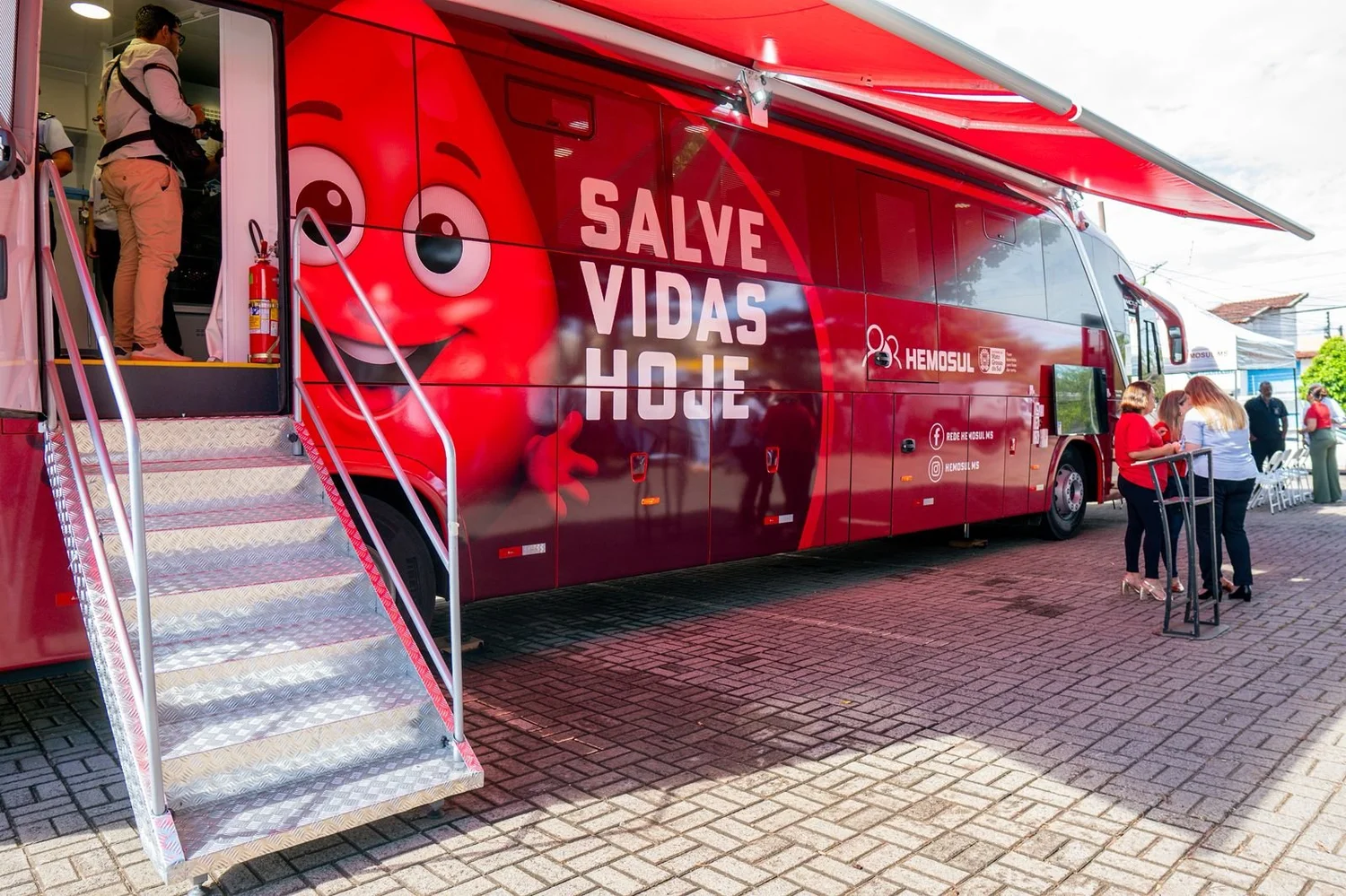 Geraldo Resende garante “Ônibus da Vida” do Hemosul com investimento federal de R$ 3,3 milhões; conquista irá ampliar rede de doação no Estado