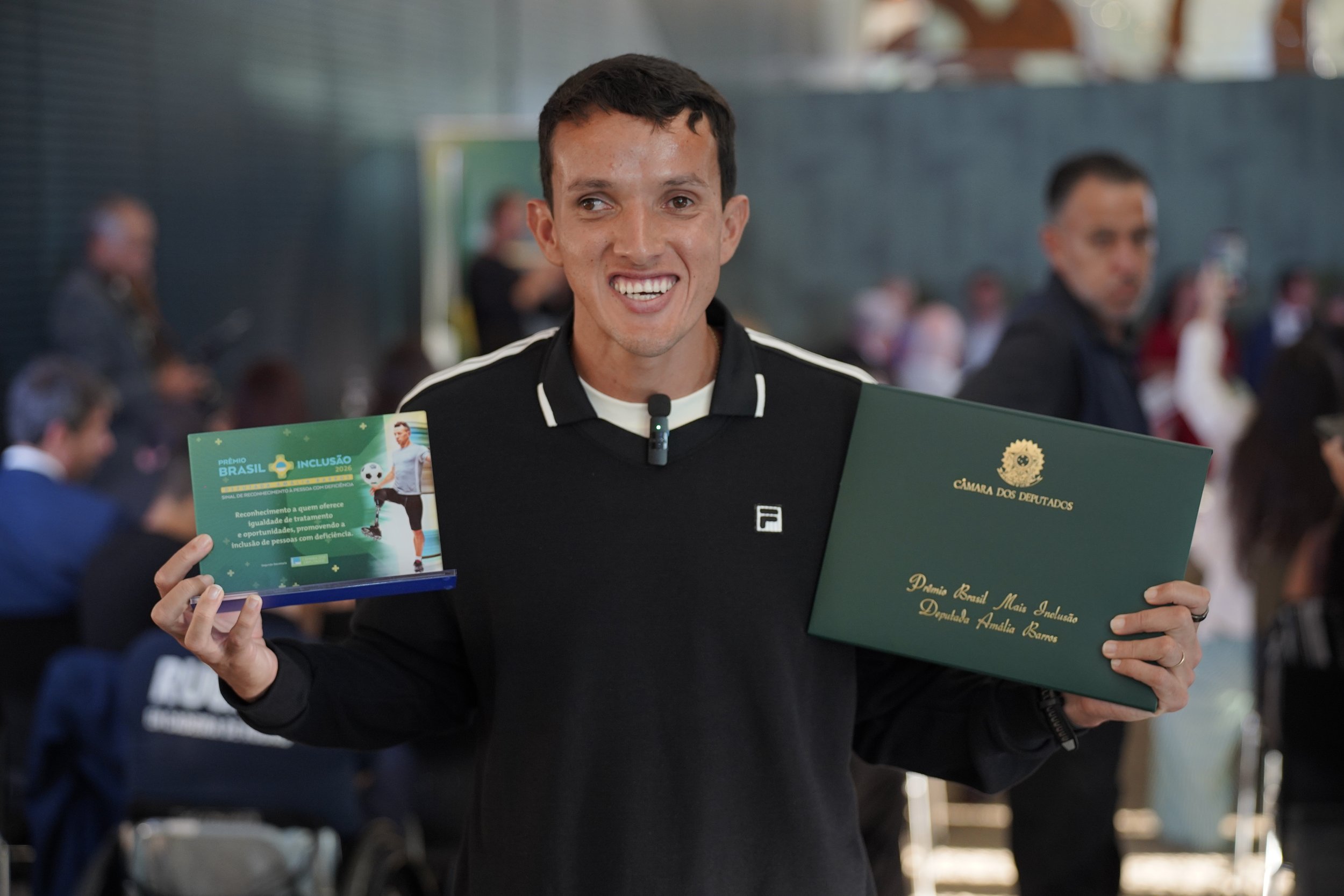 Yeltsin Jacques recebe homenagem da Câmara dos Deputados por indicação de Geraldo Resende