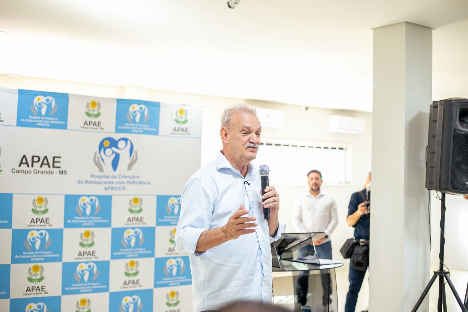Em dia histórico para a saúde, Geraldo Resende celebra entrega da obra do hospital da APAE